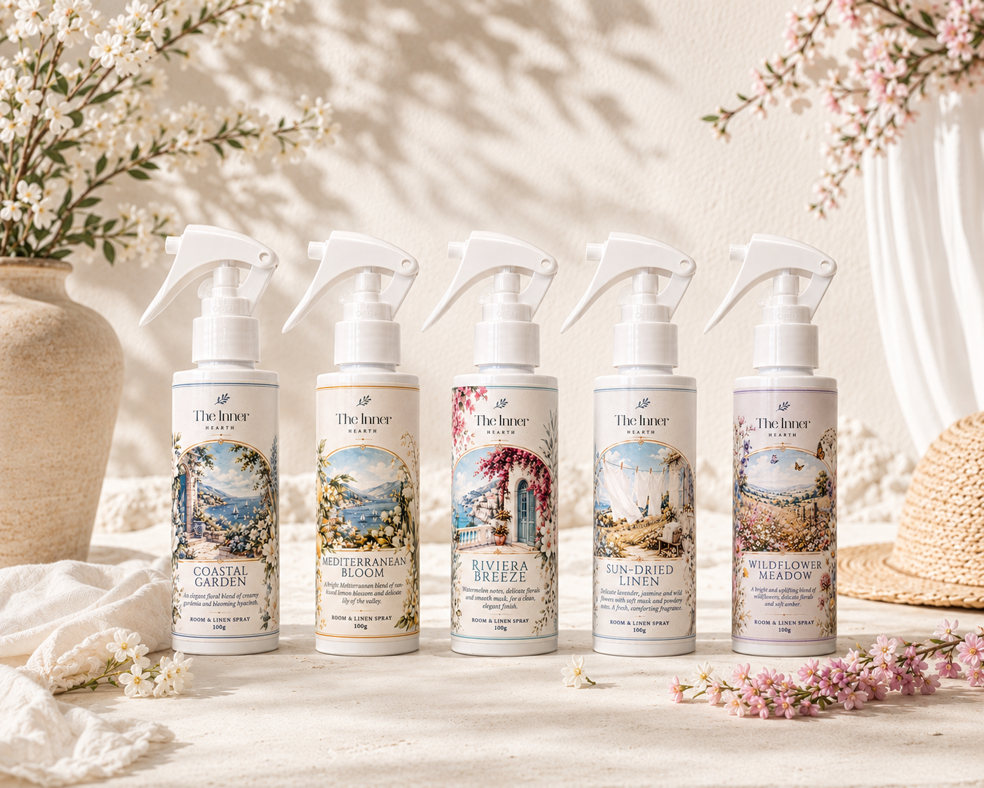 Summer Room & Linen Spray Collection