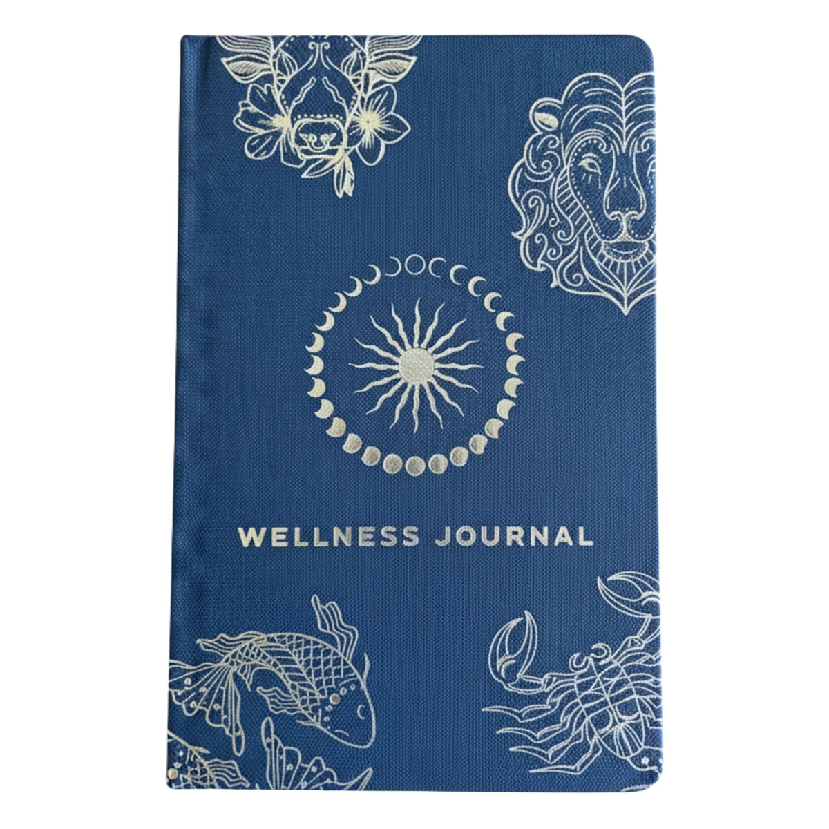Midnight Blue Zodiac | Guided Wellness Journal