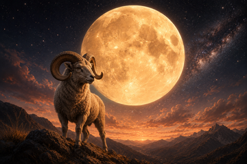 Full Moon in Aries: Finding the Courage to Take Up Space