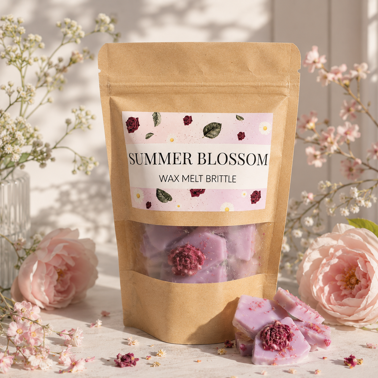 Summer Blossom Wax Melt Brittle