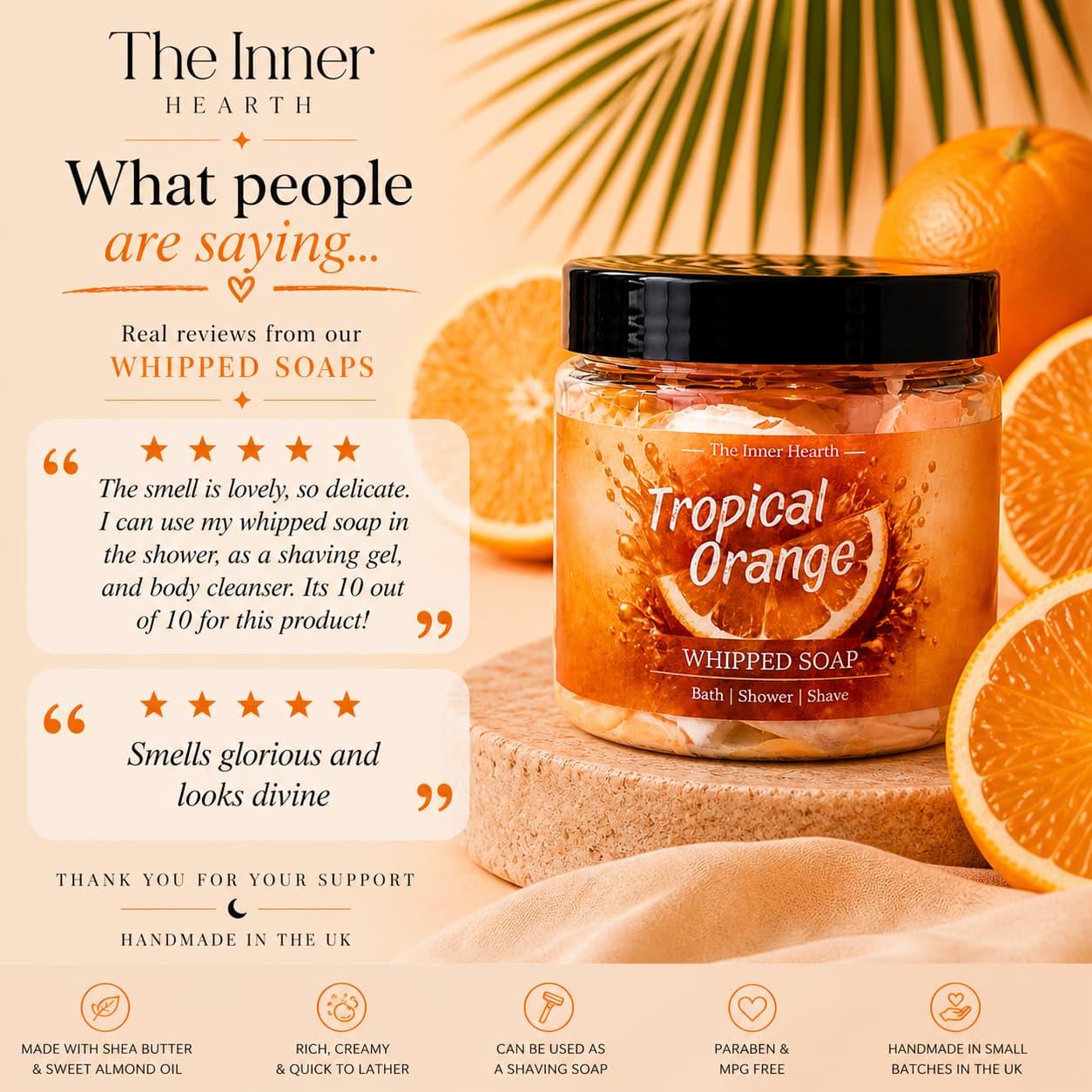 Fruity Whipped Soap