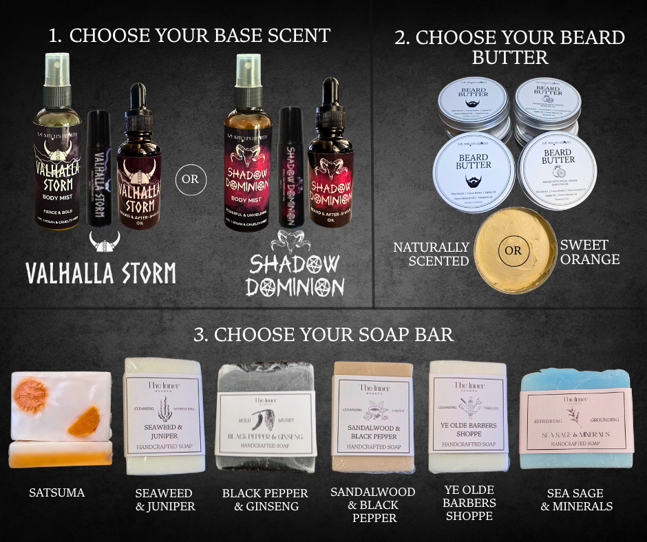 Men's Beard & Grooming Gift Set