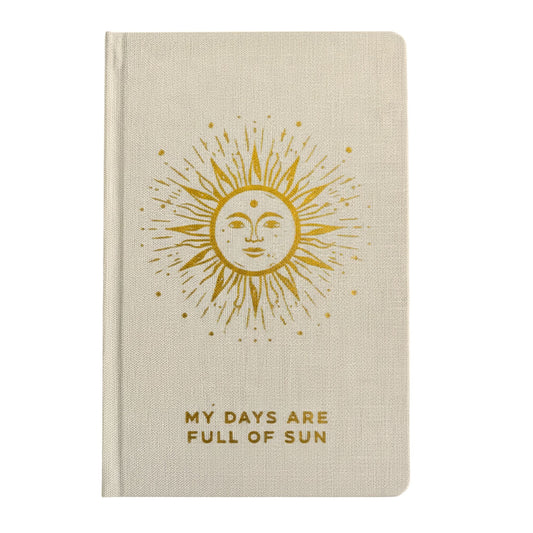 My Days Are Full of Sun | Ivory Gratitude Journal