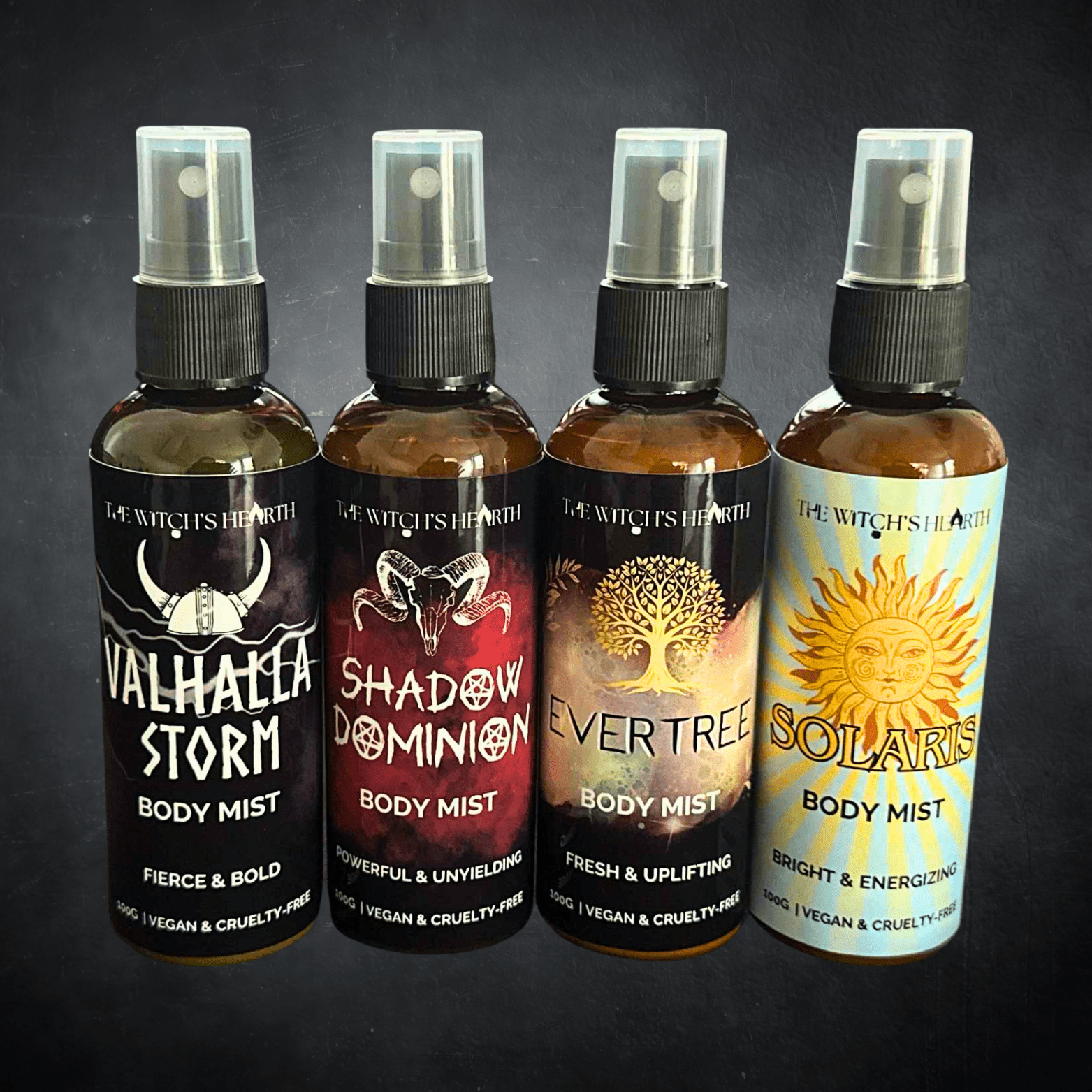 Body Mist Collection - The Witch’s Hearth Ltd