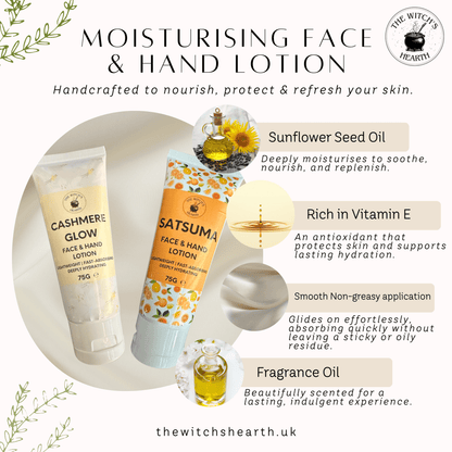 Handmade Face & Hand Lotion - The Witch’s Hearth Ltd