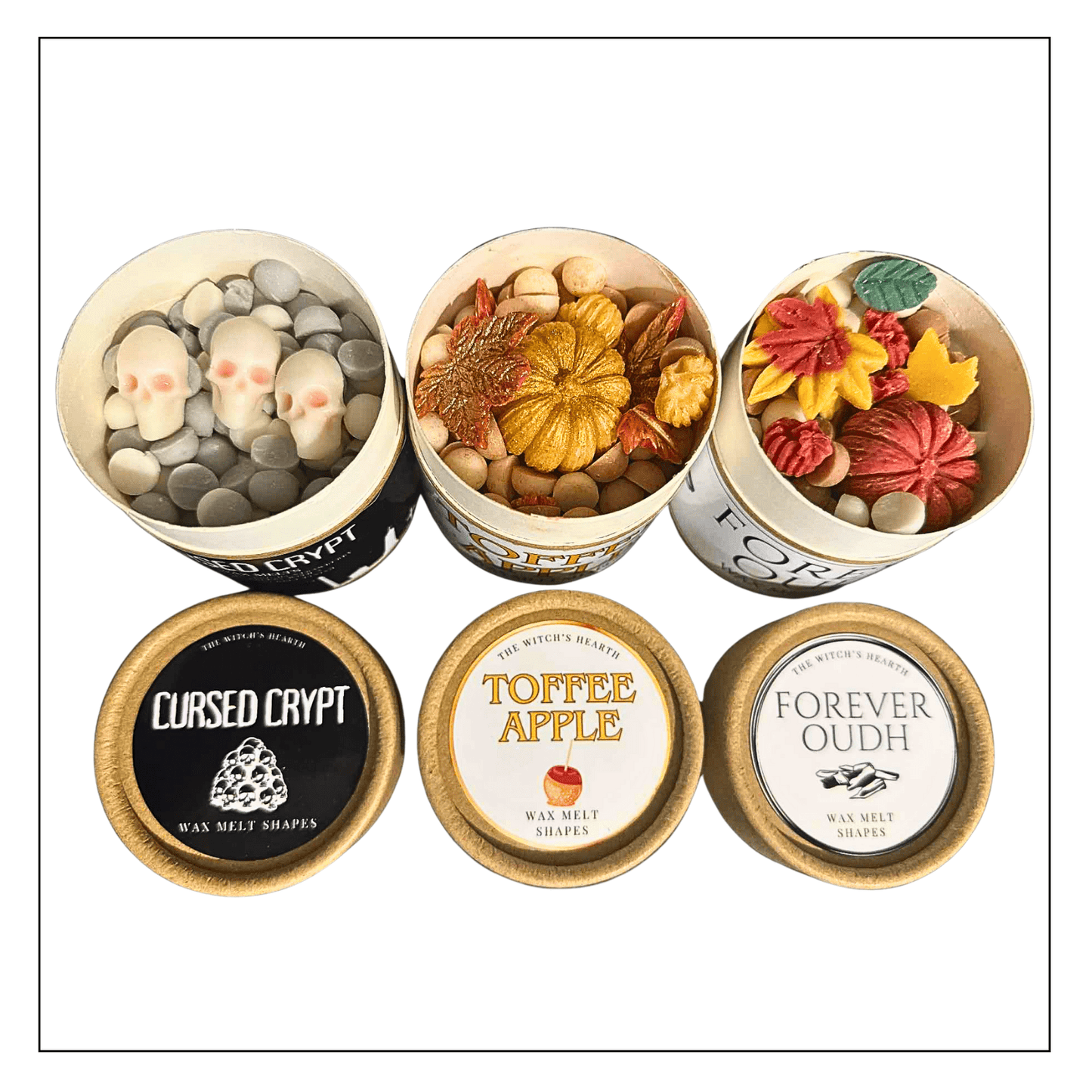 Large Wax Melt Shape Pots - The Witch’s Hearth Ltd