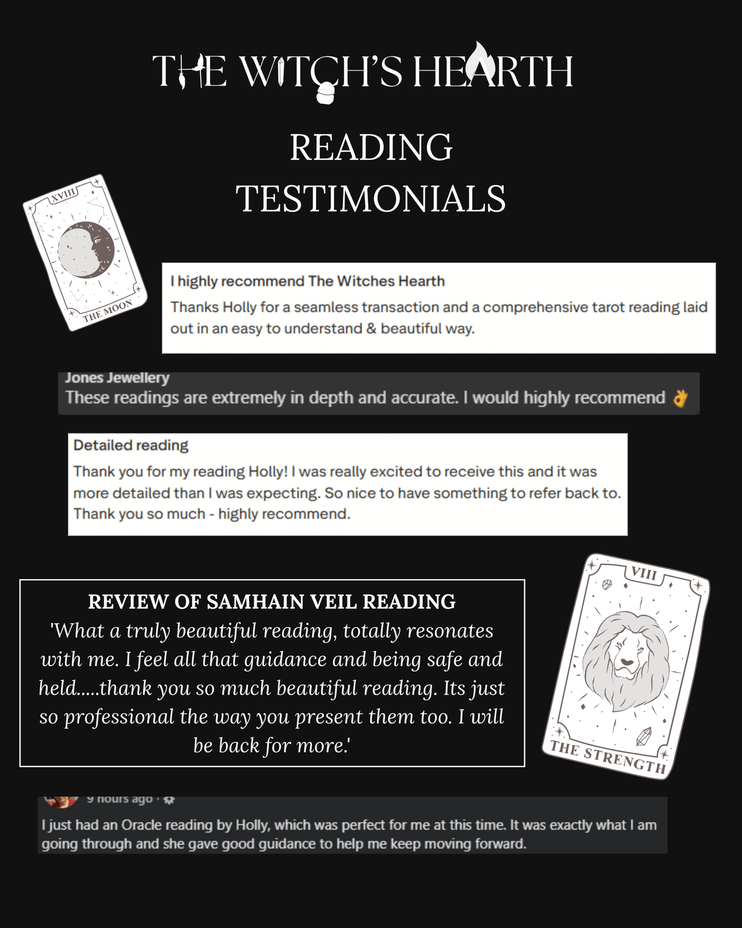 Shadow & Insight Reading - The Witch’s Hearth Ltd