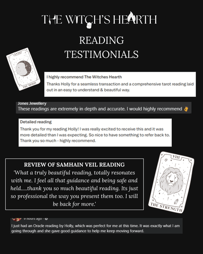 Shadow & Insight Reading - The Witch’s Hearth Ltd