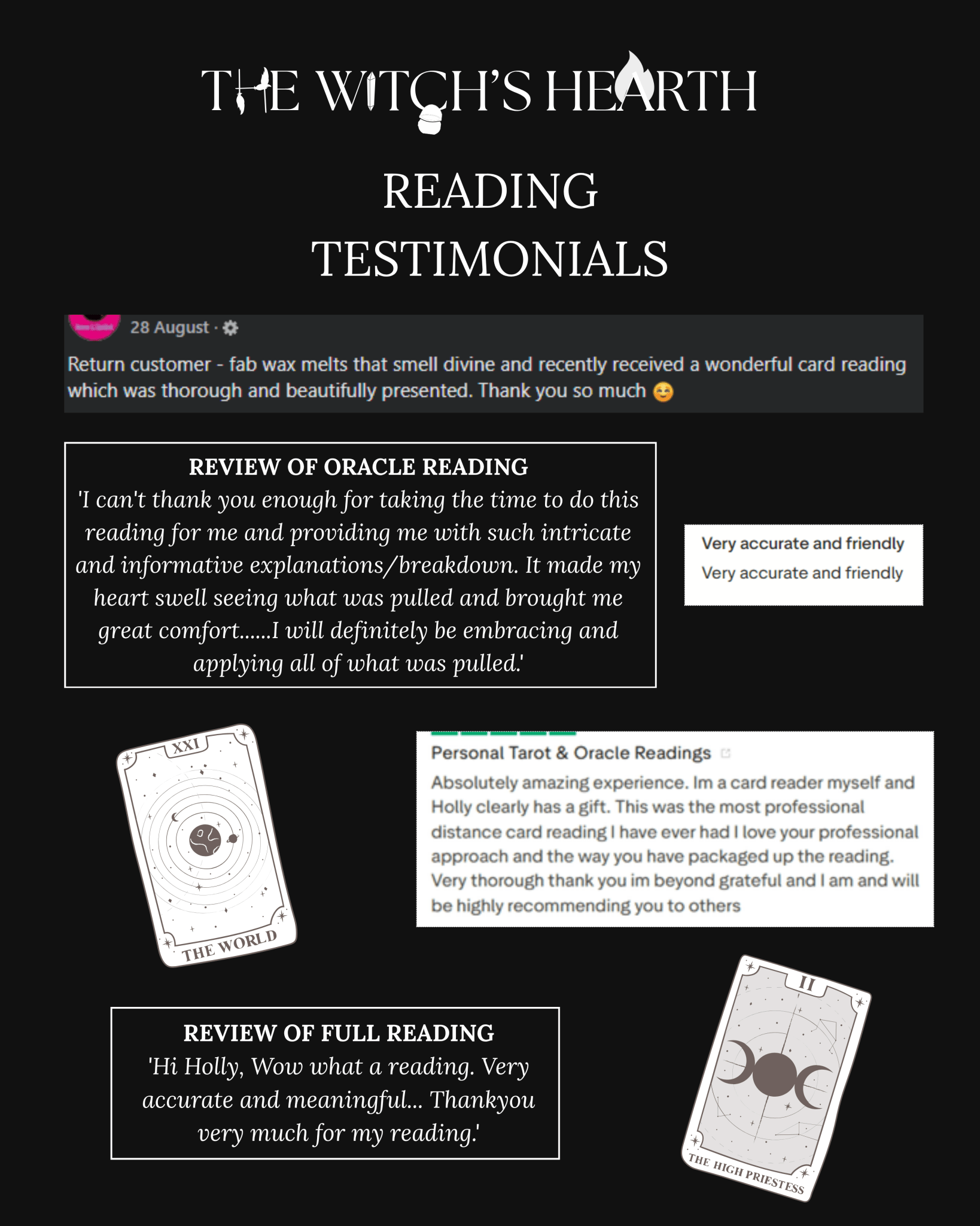 Shadow & Insight Reading - The Witch’s Hearth Ltd