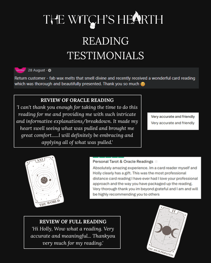 Shadow & Insight Reading - The Witch’s Hearth Ltd